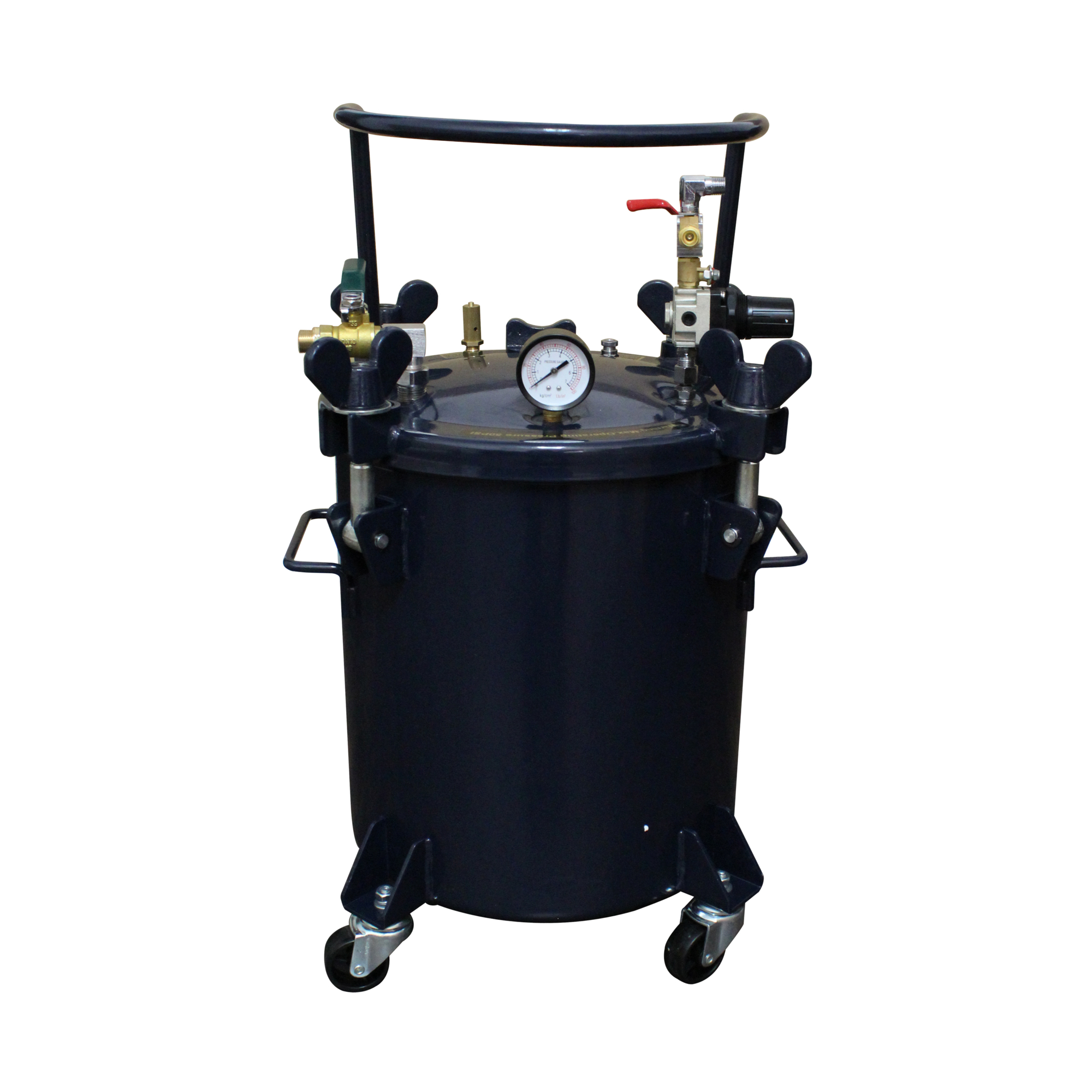 California Air Tools, 5 Gal Pressure Pot, Capacity 5 Gal, Max. PSI 80 Model# 365C